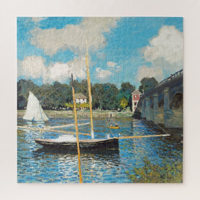 Puzzle Claude Monet Le pont d'Argenteuil (1874) (Vertical)