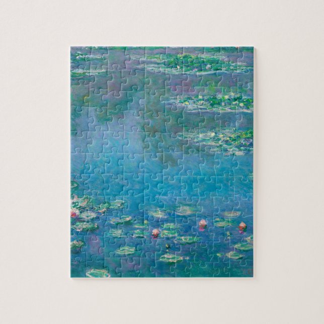 Puzzle Claude Monet. L'Eau Est Nichée. Impressionnisme fr (Vertical)