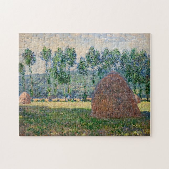 Puzzle Claude Monet - Les magasins d'usine près de Givern (Horizontal)
