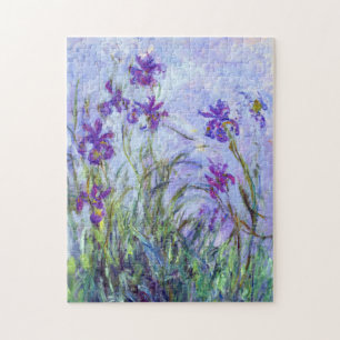 Puzzle Claude Monet - Lilac Irises / Iris Mauves