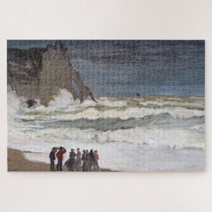 Puzzle Claude Monet - Mer Noire à Etretat