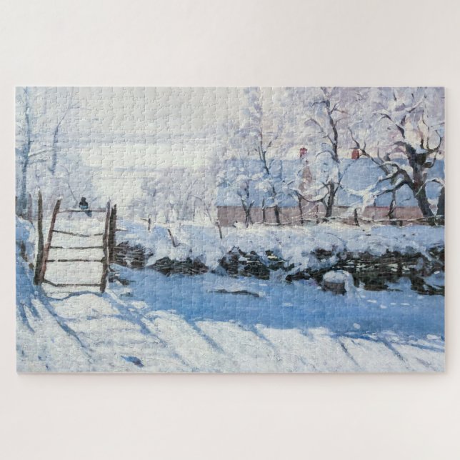 Puzzle Claude Monet Paint, l'impressionniste français Mag (Horizontal)