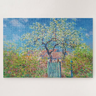 Puzzle Claude Monet Poirier en fleurs