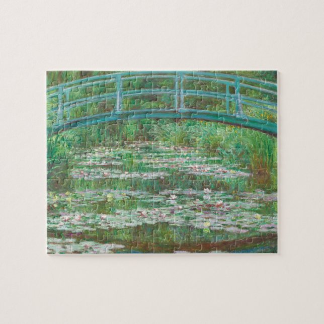 Puzzle Claude Monet pont de football japonais. Impression (Horizontal)