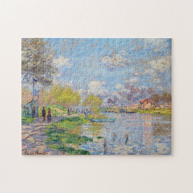 Puzzle Claude Monet - Printemps de la Seine (Horizontal)