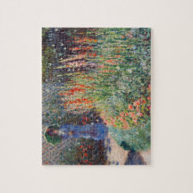 Claude Monet Roundé Flower Bed (1876) célèbre p