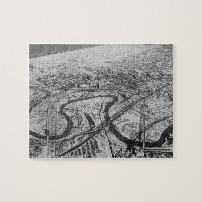 Puzzle Cleveland du centre en 1937 (Horizontal)