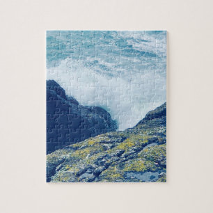 Puzzle Cliff Walk Dunmore East Waterford Irlande