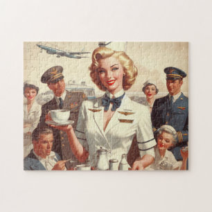 Puzzle Clin de stadier vintage
