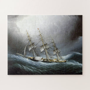 Puzzle Clipper Ship Cape Horn James Edward Buttersworth