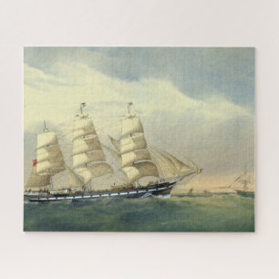 Puzzle Clipper Ship The Helen Pembroke 1870