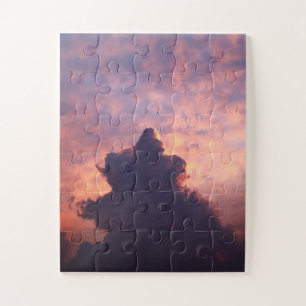Puzzle Clouds in the sky during a sunset