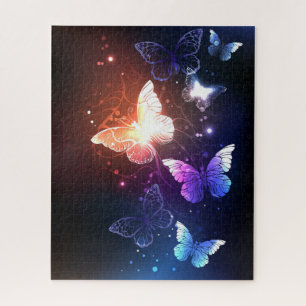 Puzzle Clowing Night Butterflies