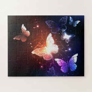 Puzzle Clowing Night Butterflies