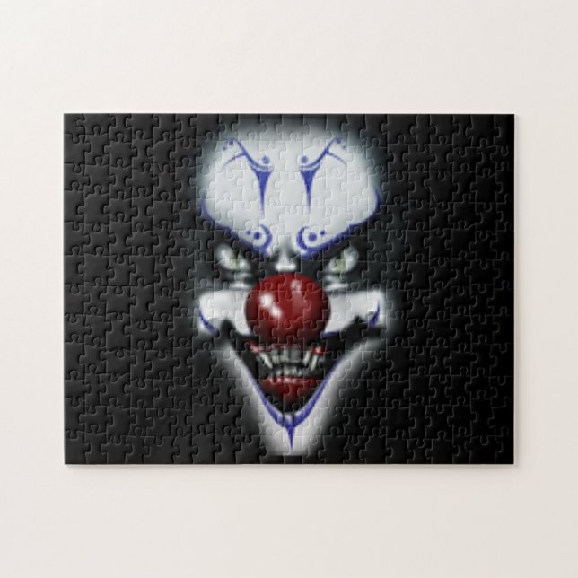 Puzzle Clown effrayant (Horizontal)