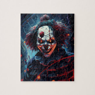 Puzzle Clown Vintage temps déplaisant