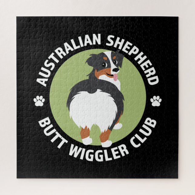 Puzzle Club australien de berger Butt Wiggler (Vertical)