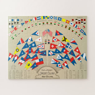 Puzzle Clubs de yachts passés et présents de la Nouvelle-