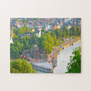 Puzzle Coblence Ville Allemagne.