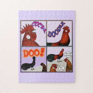 Puzzle Cock-A-Doodle-Doo !