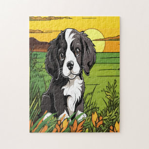 Puzzle Cocker Spaniel chien