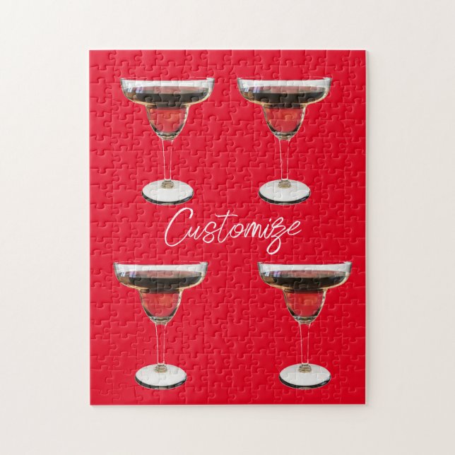 Puzzle Cocktail Big Red Margarita Boire Thunder_Cove (Vertical)