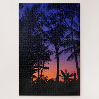 Puzzle Cocotier à l'aube 1014 pièces