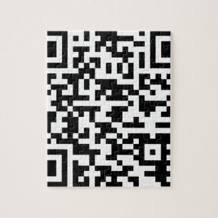 Puzzle Code de Bitcoin QR d'échantillon