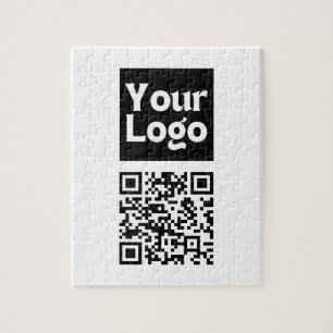 Puzzle Code QR modifiable et logo ou image de votre entre