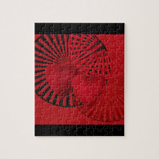 Puzzle Coeur amoureux (Vertical)