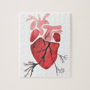 Puzzle Coeur avec des branches