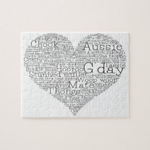 Puzzle Coeur d'argot australien