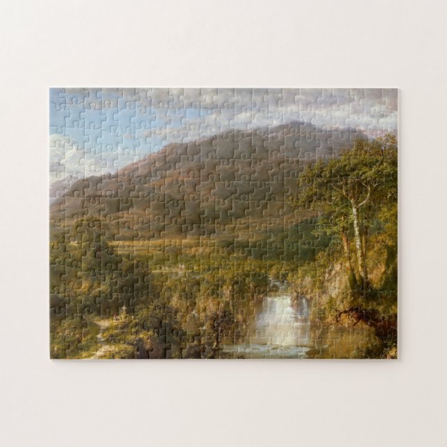 Puzzle Coeur de la casse-tête des Andes (Horizontal)