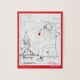 Puzzle Coeur de Marcenivo - KidsArt pour CHOC