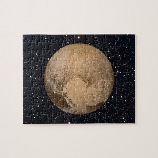 Puzzle Coeur de Pluto Starry Sky (Horizontal)