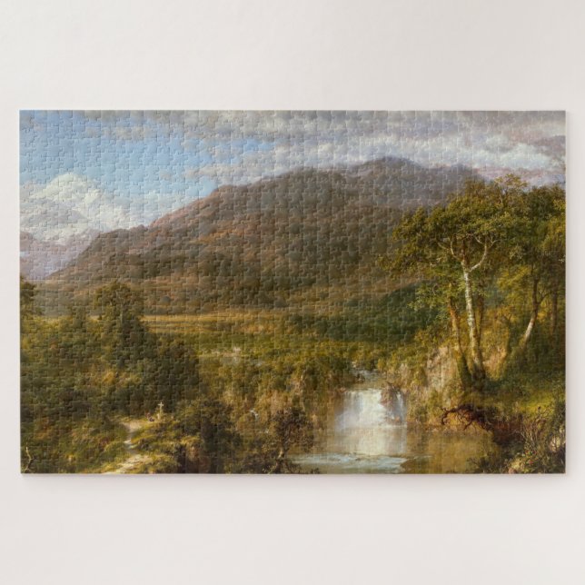 Puzzle Coeur des Andes (Paysage sud-américain) (Horizontal)