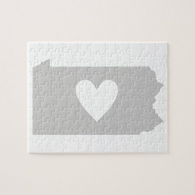 Puzzle Coeur Pennsylvanie (Horizontal)