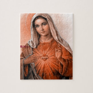 PUZZLE COEUR SACRÉ DES PRODUITS PERSONNALISABLES DE MARY