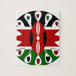 Puzzle Coeurs du Kenya