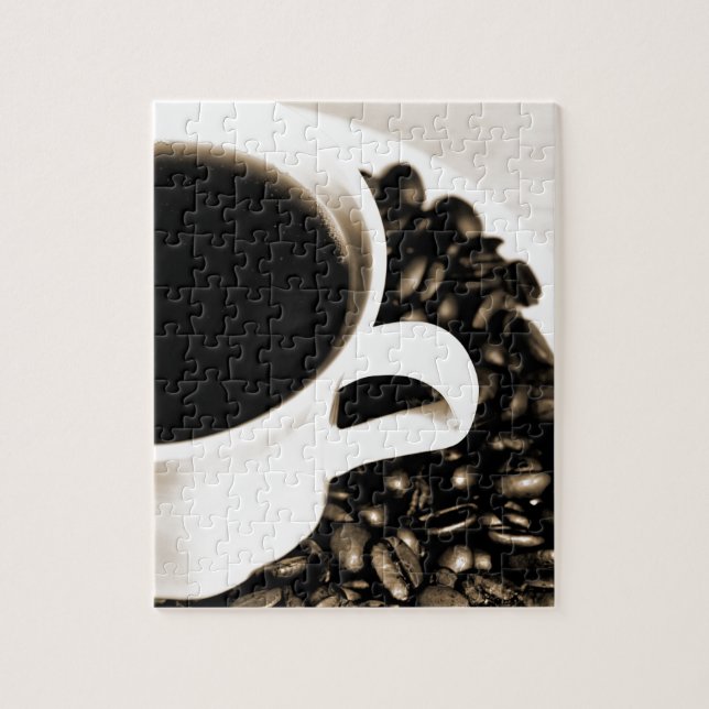 Puzzle Coffee / Kaffe (Vertical)