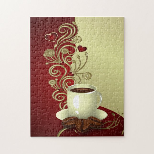 Puzzle Coffee lover moderne (Vertical)