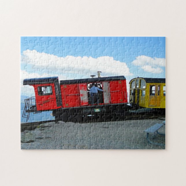 Puzzle Cog Railway New Hampshire. (Horizontal)