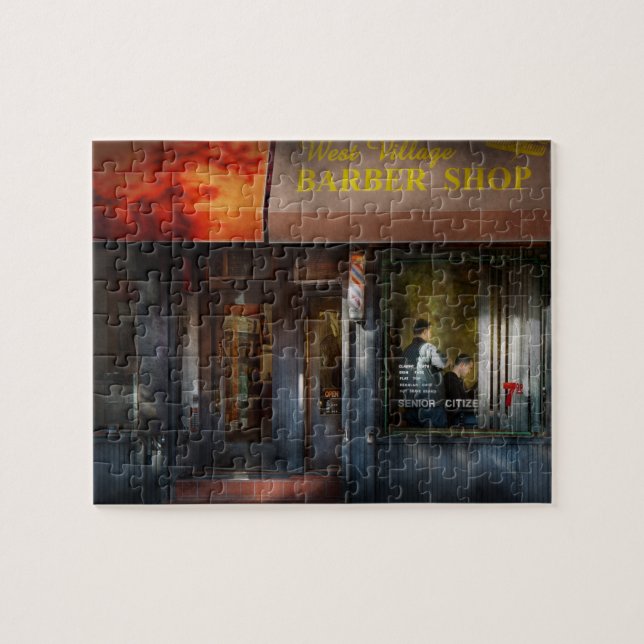 Puzzle Coiffeur - NY - salon de coiffure occidental de (Horizontal)