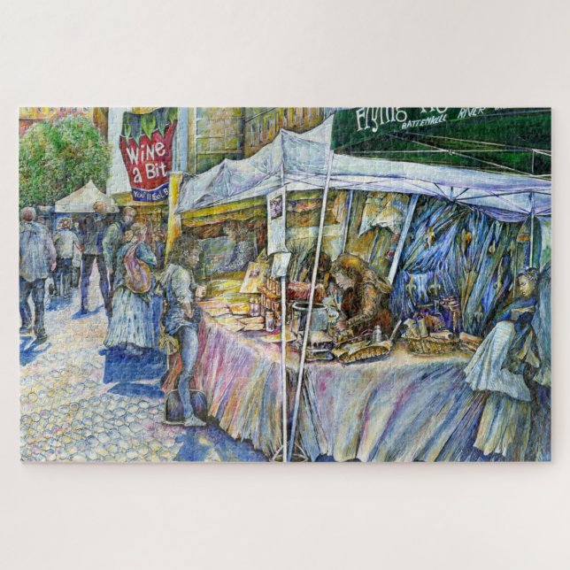 Puzzle Coin de Flying Pig Farm et Wine a Bit. (Horizontal)