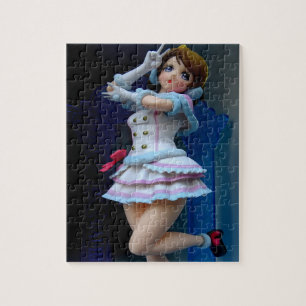 Puzzle colección de figura de manga de anime japonés