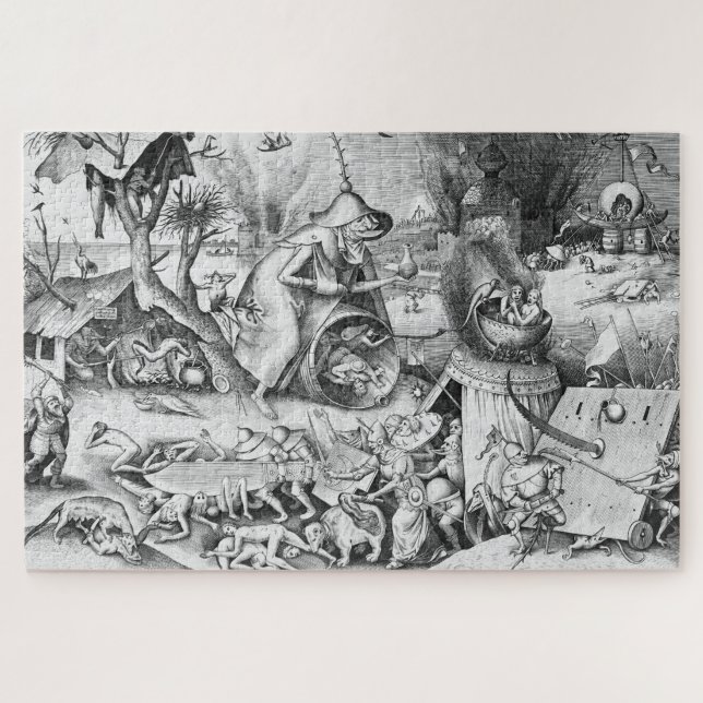 Puzzle Colère (Ira), Les Sept Péchés Mortels (Horizontal)