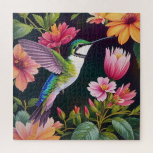 Puzzle Colibri Multicolor Floral