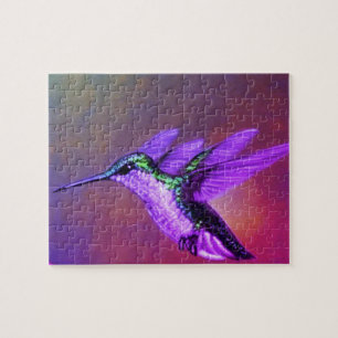 Puzzle Colibri pourpre