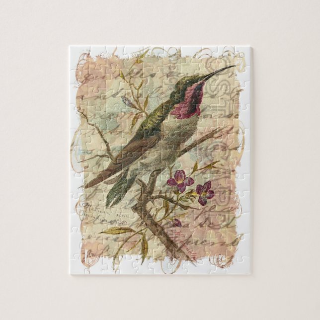 Puzzle Colibri vintage (Vertical)