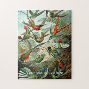Puzzle Colibris vintages